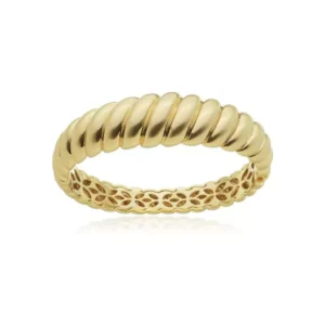 Bracelete Twist Banhado a Ouro 18k