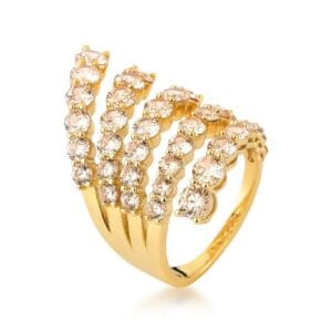 Anel Glow Power Champagne