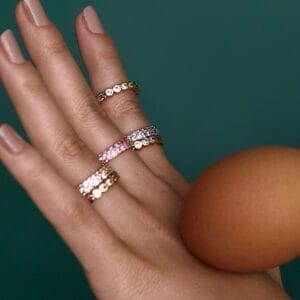 Anel Mix Meta Pink