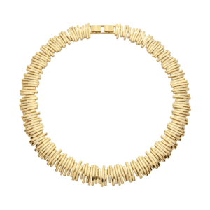 COLAR LINEUP BANHADO A OURO 18K