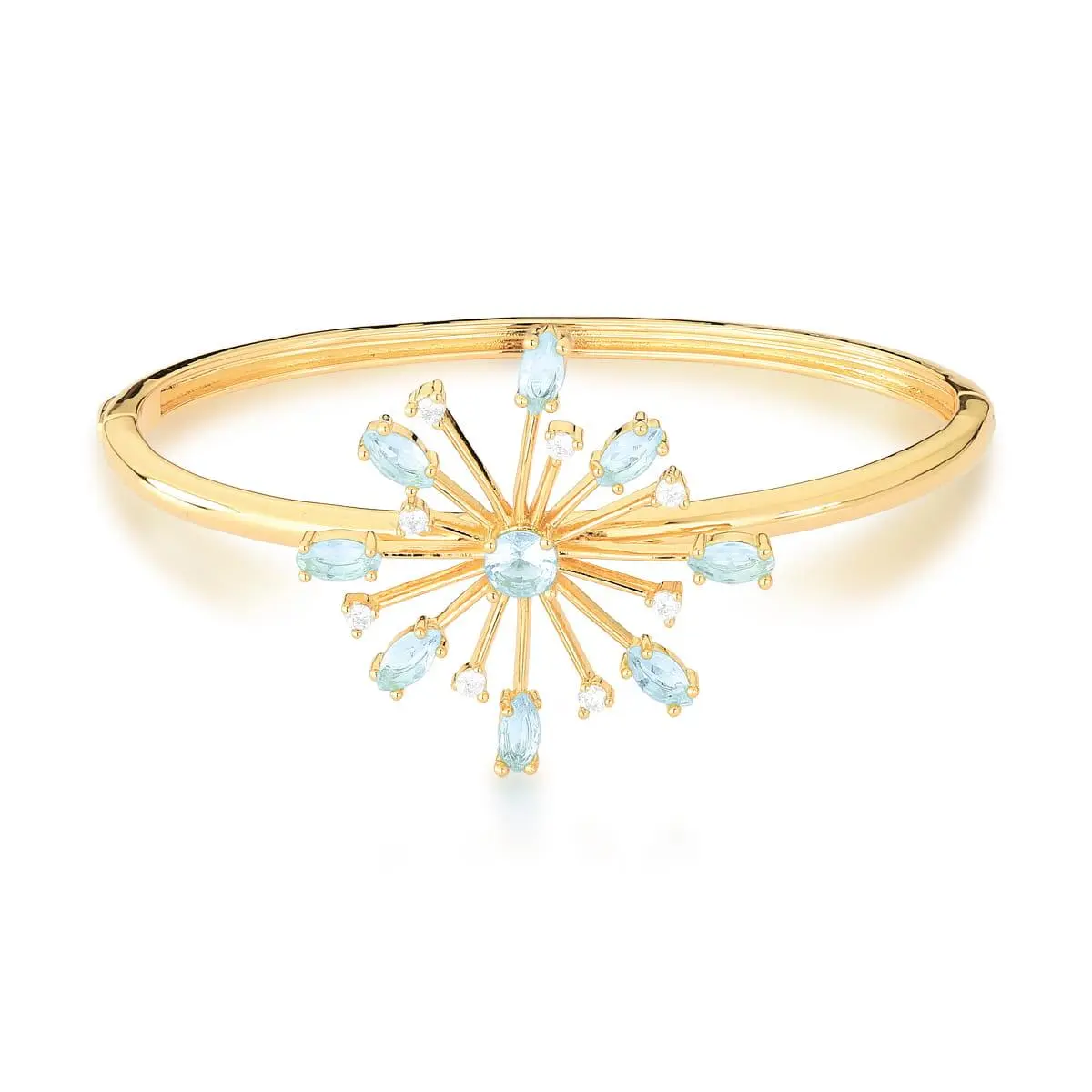 Bracelete Firework Agua Marinha